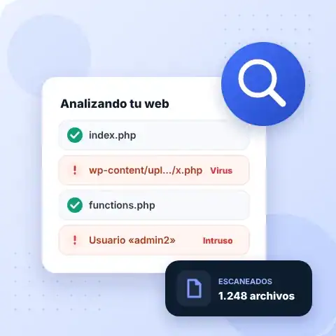 Buscar virus en una página web