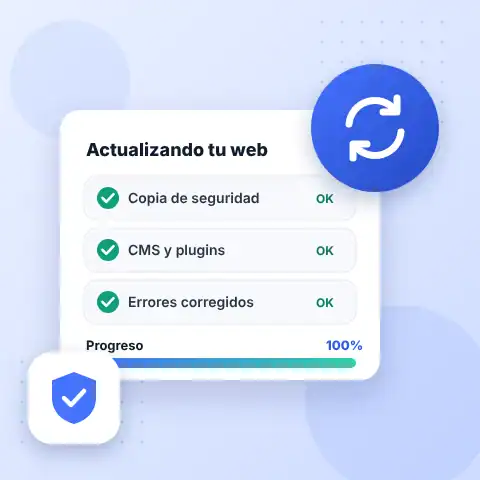 Puesta al día de una web: copia de seguridad, actualización de CMS y plugins y corrección de errores