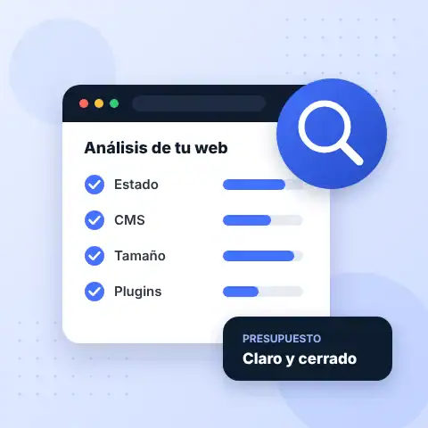 Revisión gratuita de una página web: análisis del estado, el CMS y los plugins